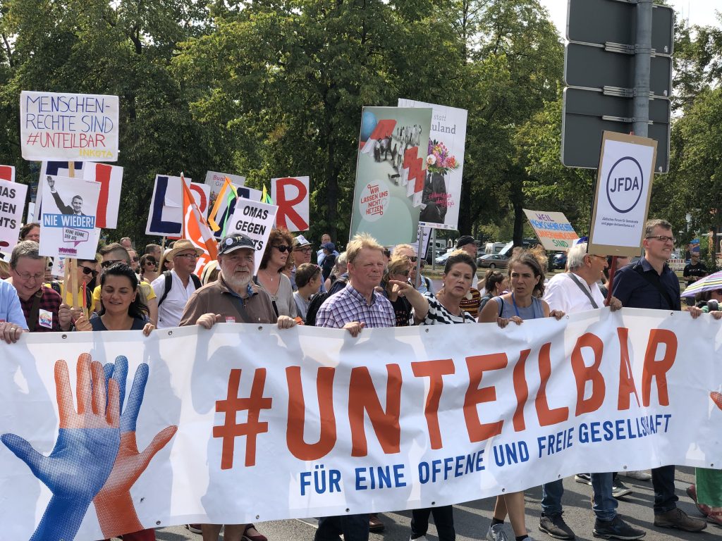 Anti-fascist demonstration